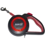 Поводок-рулетка AnimAll Reflector MS7110-3M для собак весом до 15 кг 3 м S Красно-черный MS7110-3M (143542)