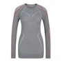 Термолонгслив Falke ESS Wool-Tech graphite-papaya (33211-3708) 44 (M) сірий