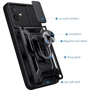 Чохол для телефона Mobile Case Camshield Serge Ring Black для Samsung A065 Galaxy A06: Матеріал TPU+PC, Пластик