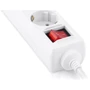Сетевой фильтр REAL-EL RS-Protect M 1.8m, white (EL122300025): Тип подключения фильтра Евровилка