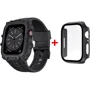 Аксессуар для Watch TPU Strap with Case Black (FLS181119) for Apple Watch 44/45/49mm Ultra: Совместимость Apple Watch 49mm, Apple Watch 45mm, Apple Watch 44mm