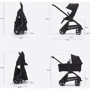Прогулянкова коляска Bugaboo Dragonfly Graphite/Grey Melange (без капюшона) (100047039) фото 7