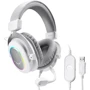 Наушники Fifine RGB H6W White: Тип конструкции полноразмерные