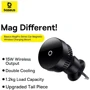 Держатель Baseus Car Holder MagPro Series Magnetic Wireless Charg Car Air Vent 15W Black (C40164100121-00) фото 6