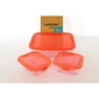 Емкость для хранения Luminarc Keep'n'Box Coral Набор 3 пр. (P8178): Тип Набор контейнеров