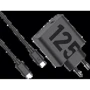 Зарядний пристрій Motorola Wall Charger USB-C GaN 125W з USB-C Cable 1m Black (SJMC1252): Особливості Быстрая зарядка, USB-C