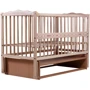 Ліжко Babyroom Веселка маятник, відкидний бік DVMO-2 бук світлий (натуральний) (622002)