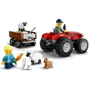 Конструктор LEGO City Красный фермерский трактор с прицепом и овцами 116 деталей (60461): Рекомендуемый возраст 4+