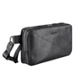 Сумка поясная BlankNote DROPBAG MAXI (Кожа Crazy Horse) графит - черная (BN-BAG-20-g-kr): Пол Унисекс