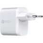Зарядное устройство Belkin Wall Home Charger USB-C Quick Charge 4.0 with Cable USB-C 1.2m 27W Silver (F7U074VF04-SLV): Тип сетевое