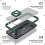 Чехол для телефонов ArmorStandart Frosted Matte Dark Green for Samsung A145 Galaxy A14 4G/A146 Galaxy A14 5G (ARM66710): Совместимость Samsung A145 Galaxy A14 4G/A146 Galaxy A14 5G