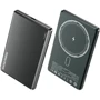 Зовнішній акумулятор WK Wekome Power Bank 5000mAh Ultra-Thin Magnetic Wireless 15W Green (WP-30)