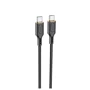 Кабель Hoco USB-C to USB-C X95 Goldentop 60W 1m Black