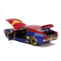 Машинка металлическая Jada Marvel Ford Mustang Мах (1973) c фигуркой Капитан Марвел, масштаб 1:24 (253225009): Масштаб 1:24