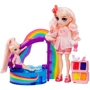 Игровой набор с куклой Rainbow High серии "Littles" – Радужный праздник в бассейне с аксессуарами (522249) фото 8