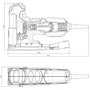 Електролобзик Metabo STE 100 Quick (601100500): Особливості Маятниковый ход, Подключение пылесоса, Регулировка оборотов