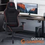 Игровое кресло Gamepro GC575FB Size L Fabric Black&Red фото 11