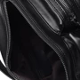 Мужская сумка мессенджер Ricco Grande черная (K16362-black): Материал Натуральная кожа