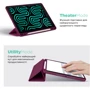 Аксесуар для планшетних ПК ArmorStandard Smart Case Fold Pen Plum для Lenovo Tab K11 Plus (ARM84128): Матеріал Штучна шкіра + TPU