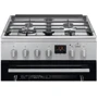 Плита комбинированная Electrolux LKK664200X: Количество электрических конфорок нет