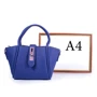 Женская сумка-сэтчел Amelie Galanti синяя (A981122-blue): Страна производитель Китай
