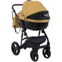 Коляска 2 в 1 Bair Crystal 100% кожа BC-40 золото перламутр — черный (624449): Ширина шасси 58.5 см