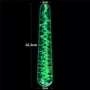 Фаллоимитатор LoveToy Twilight Gleam Glow-in-the-dark Glass Dildo Slim Fantasy