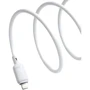 Кабель Baseus USB Cable to Lightning Silky Series 2.4A 2m White (P10377702213-01): Длина 2 м