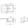 Schock Formhaus D100 Sabbia - 58 17044558: Форма Прямоугольная