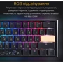 Клавиатура Ducky One 3 Mini Cherry MX Silent Red RGB Black UA (DKON2161ST-SUAPXCLAWSC1): Дополнительно украинская раскладка, подсветка клавиш