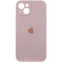 Чехол для iPhone Mobile Case Silicone Case Full Camera Protective Chalk Pink for iPhone 15 Plus