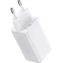 Зарядное устройство Baseus Wall Charger GaN5 Pro 2xUSB-C+USB 65W with USB-C Cable White (CCGP120202): Сила тока 2.4А и более