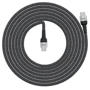Кабель WIWU Cable USB-C to USB-C Cyclone PD 100W 1.5m Black (F15): Тип USB-C - USB-C