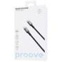 Кабель Proove Cable USB-C to USB-C ReGen Silicone 60W 2m Black (CCRS60002221): Длина 2 м