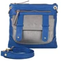 Жіноча сумка через плече Laskara синя (LK-10238-blue-silver): Країна виробник Чехія