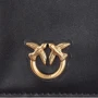 Жіночий гаманець PINKO AIRONE CARDHOLDER VITELLO SETA чорний (100251A0F1Z99Q): Стать Женский