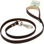 Повідець шкіряний Lucky Pet 1.4x120 см коричневий (4820224216898)
