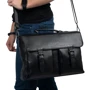 Мужской портфель Giorgio Ferretti черный (201850060a-black)