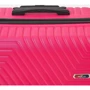 Чемодан Ricco Grande XL фуксия (T1ABS600fuchsia-XL): Застежка Молния