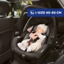 Автокресло Chicco Kory Plus i-Size серое (87146.40): Группа 0+ (с рождения до 13 кг)
