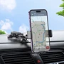 Держатель Hoco Car Holder H27 Black/Gray фото 7