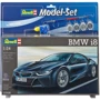 Сборная модель-копия Revell набор Автомобиль BMW i8 уровень 4 масштаб 1:24 (RVL-67008): Производитель Revell