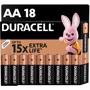 Щелочные батарейки Duracell AA MN1500 LR06 18 шт (5000394107519 / 5006192)