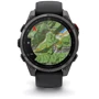 Смарт-часы Garmin Fenix 8 Pro AMOLED 47mm Sapphire Carbon Grey DLC Titanium with Black/Pebble Grey Silicone Band (010-03198-01)