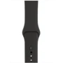 Apple Watch Series 3 Edition 42mm GPS+LTE Gray Ceramic Case with Gray/Black Sport Band (MQKE2): Екран кольоровий / сенсорний / захисне скло Ion-X Glass Display