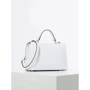 Жіноча сумка-сетчел Guess Blakely Top Handle Flap біла (HWVG7663180-WHI): Стать жіночий