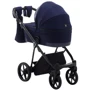 Коляска 2 в 1 Adamex Gallo Thermo GA-9 deep blue фото 9