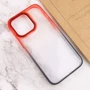 Чохол для iPhone TPU Case TPU+PC Fresh Sip Black/Red для iPhone 13 Pro Max: Матеріали поликарбонат и полиуретан