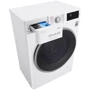 Стиральная машина LG F0J6NSW1W: Максимальная скорость отжима, об/мин 1000