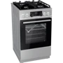 Плита комбинированная Gorenje KC5355XV: Управление механическое, электронное